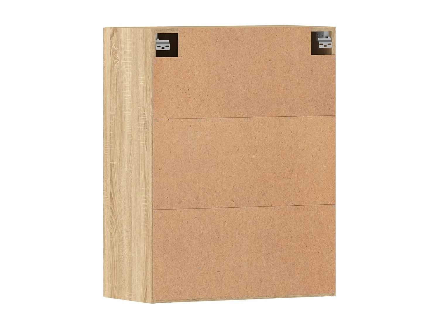 Armoires murales 2 pcs chêne sonoma bois d'ingénierie