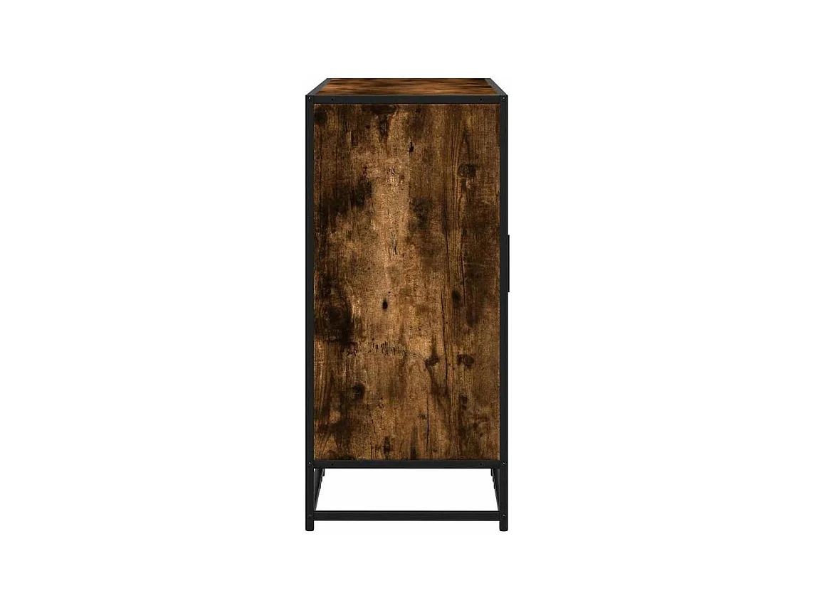 Buffet chêne fumé 92x35x76 bois d'ingénierie