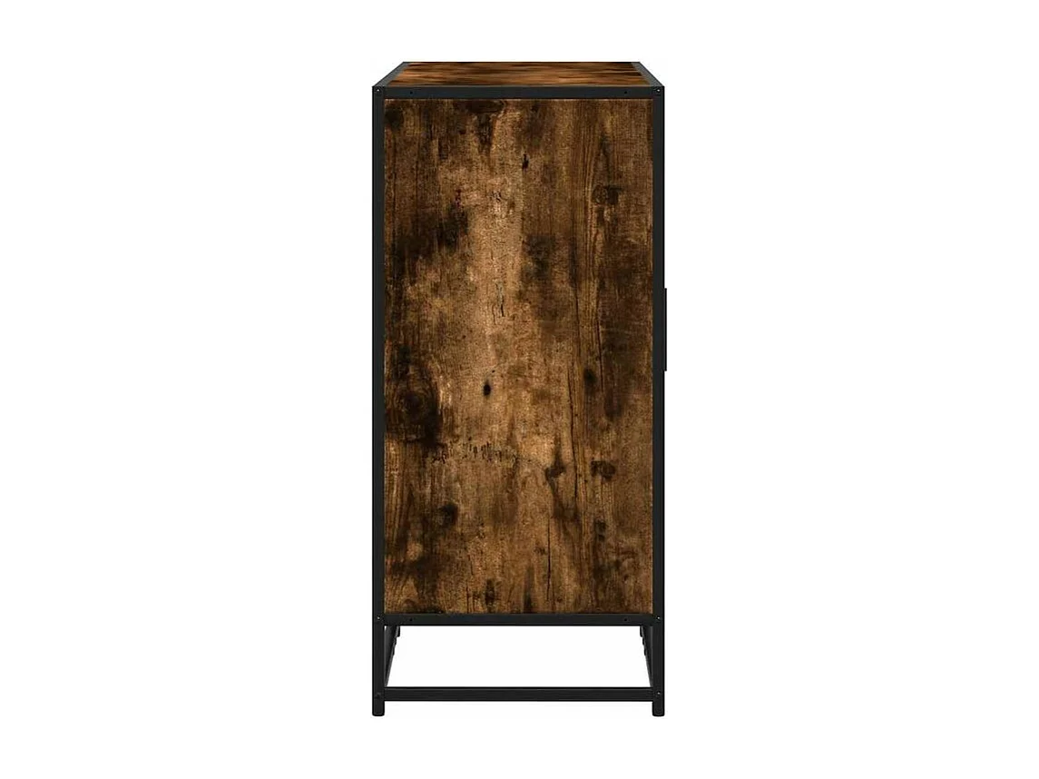 Buffet chêne fumé 92x35x76 bois d'ingénierie