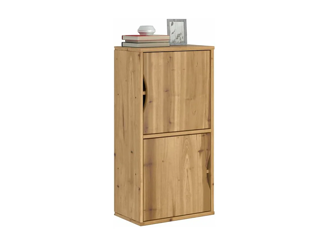 Armoire latérale ODDA 40x24x79 bois massif pin