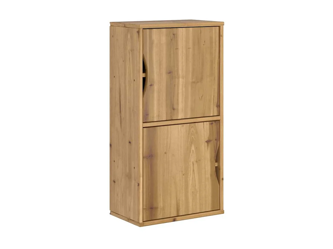Armoire latérale ODDA 40x24x79 bois massif pin
