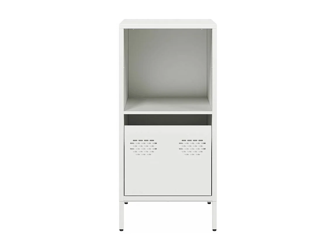 Buffet blanc 35x39x73,5 acier laminé à froid