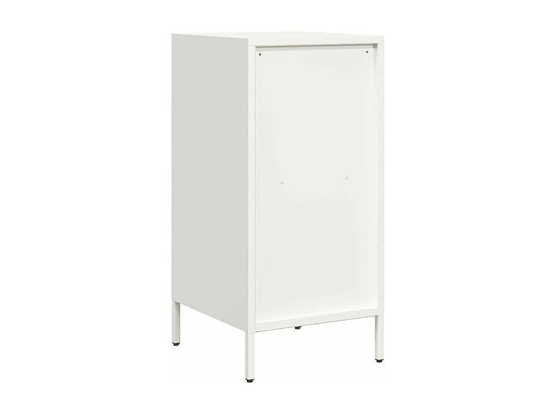 Buffet blanc 35x39x73,5 acier laminé à froid