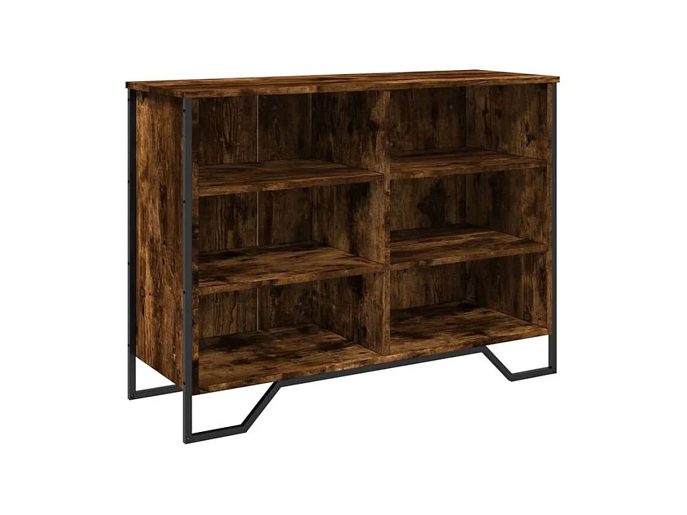 Buffet chêne fumé 101x35,5x74,5 bois d'ingénierie