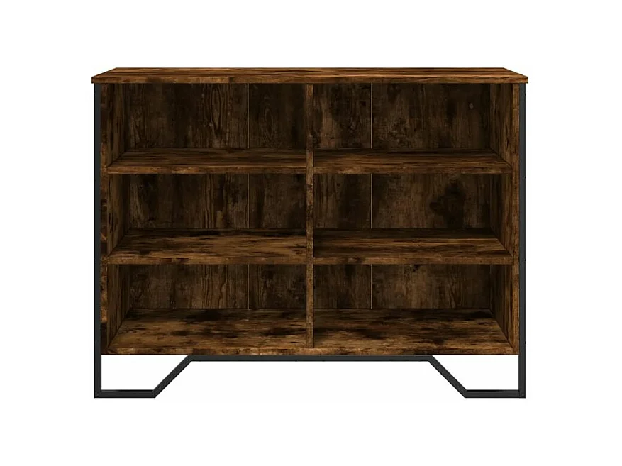 Buffet chêne fumé 101x35,5x74,5 bois d'ingénierie