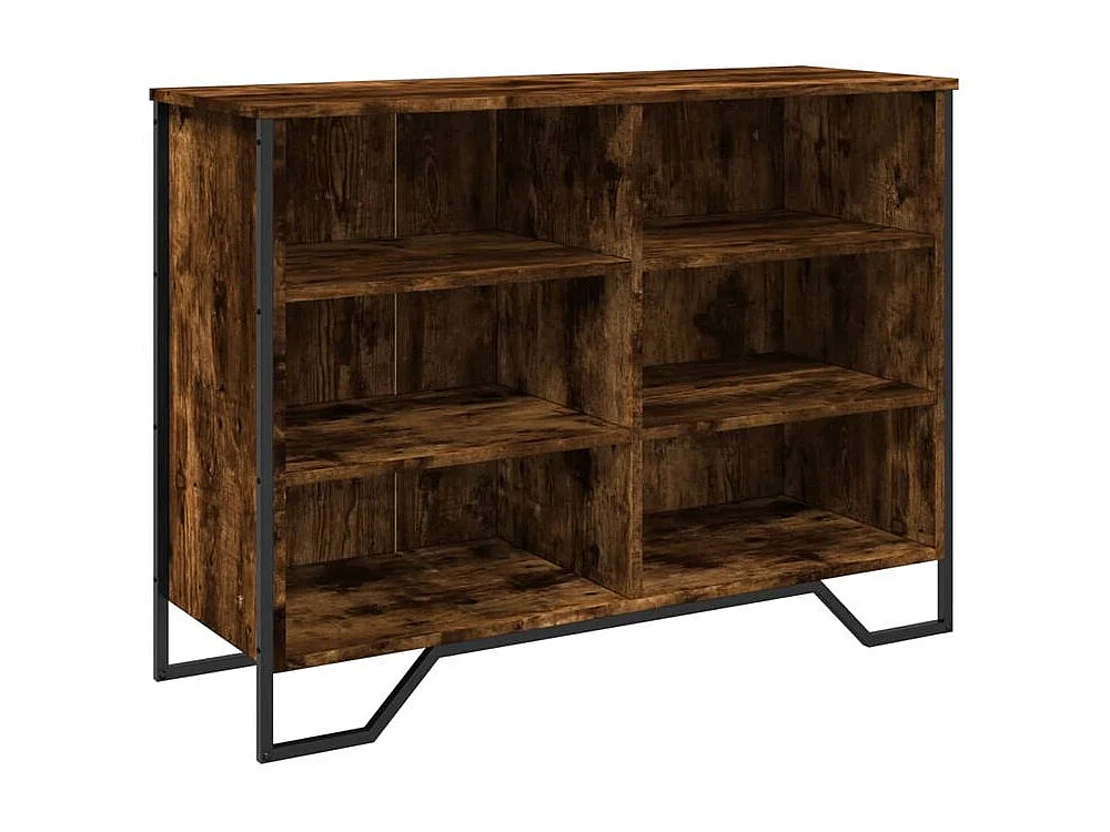 Buffet chêne fumé 101x35,5x74,5 bois d'ingénierie