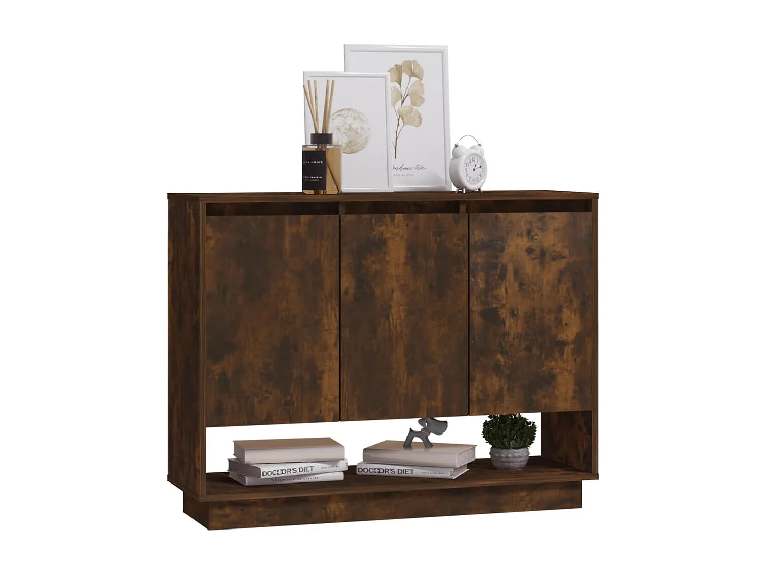 Buffet Chêne fumé 97x31x75