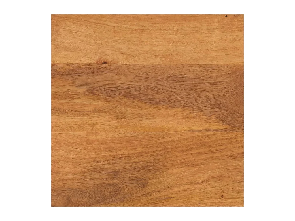 Armoire latérale marron et noir 60x33,5x75 bois de manguier