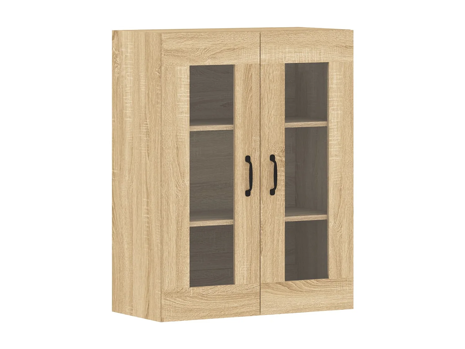 Armoires murales 2 pcs chêne sonoma bois d'ingénierie