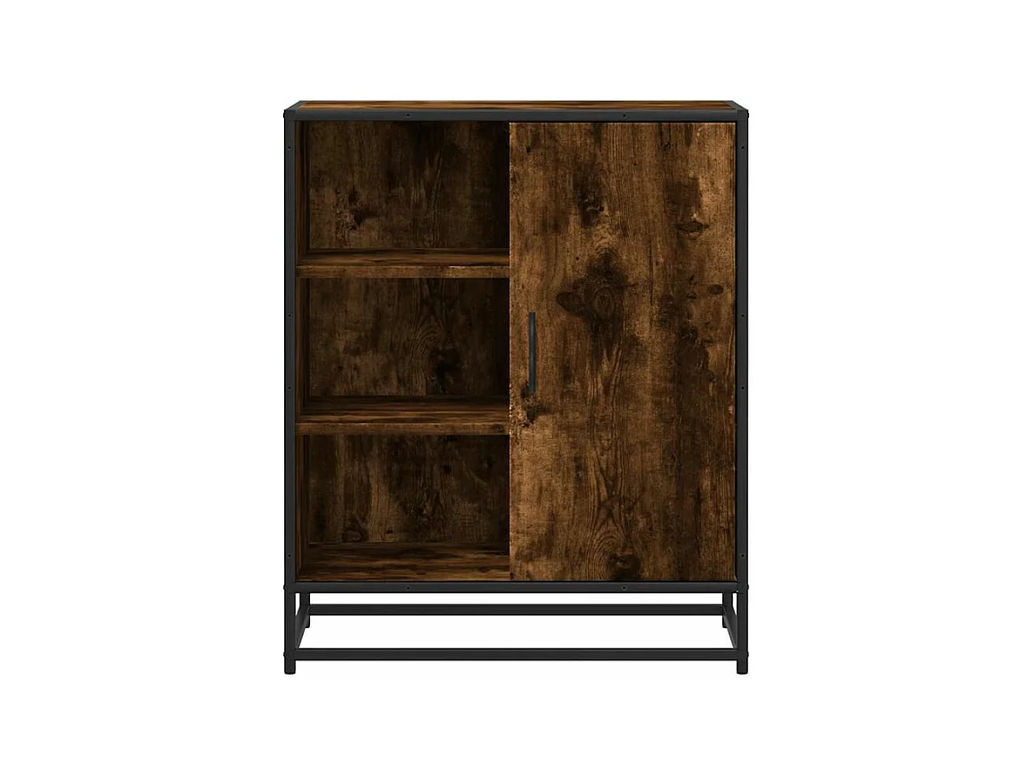 Buffet chêne fumé 62x35x76 bois d'ingénierie