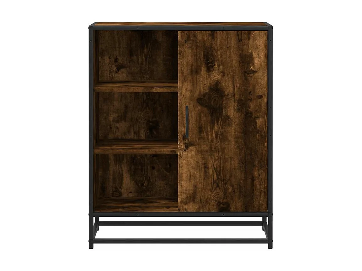 Buffet chêne fumé 62x35x76 bois d'ingénierie