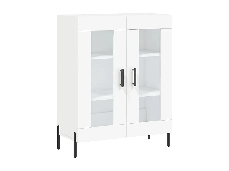 Buffet blanc 69,5x34x90 bois d'ingénierie