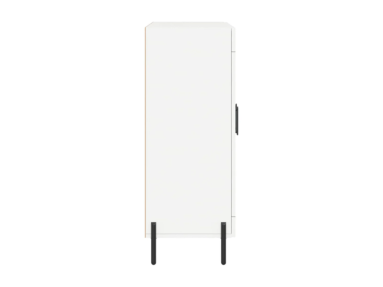 Buffet blanc 69,5x34x90 bois d'ingénierie