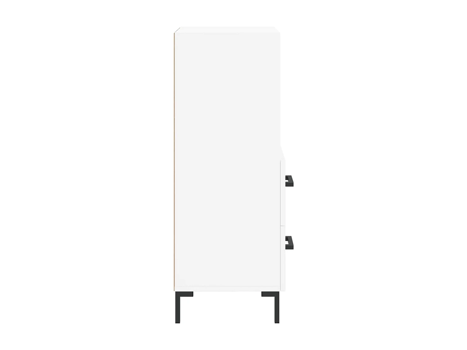 Buffet blanc 34,5x34x90 bois d'ingénierie