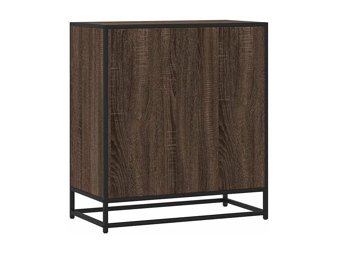 Buffet chêne marron 68x35x76 bois d'ingénierie