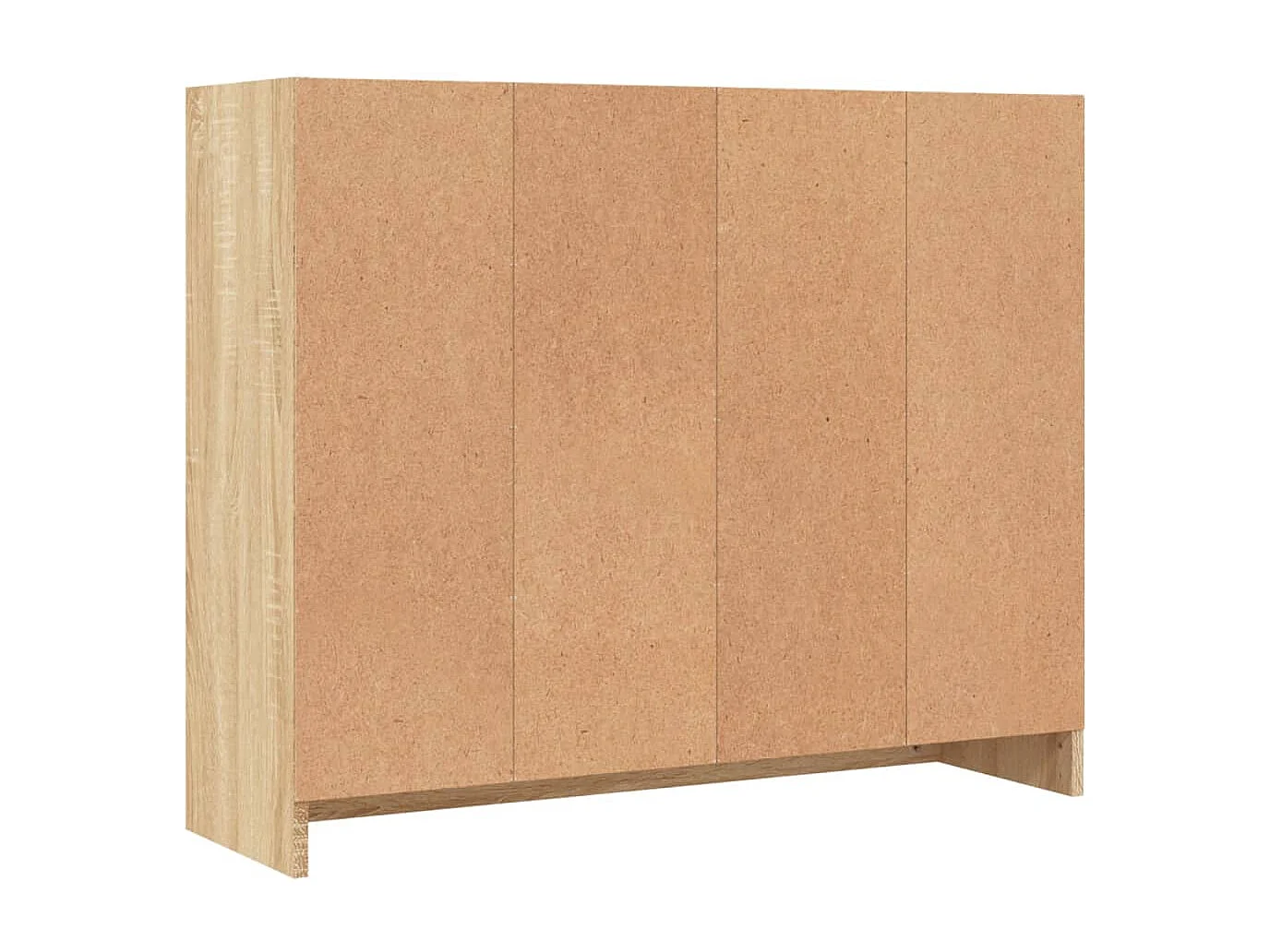 Buffet chêne sonoma 91x28x75 bois d'ingénierie