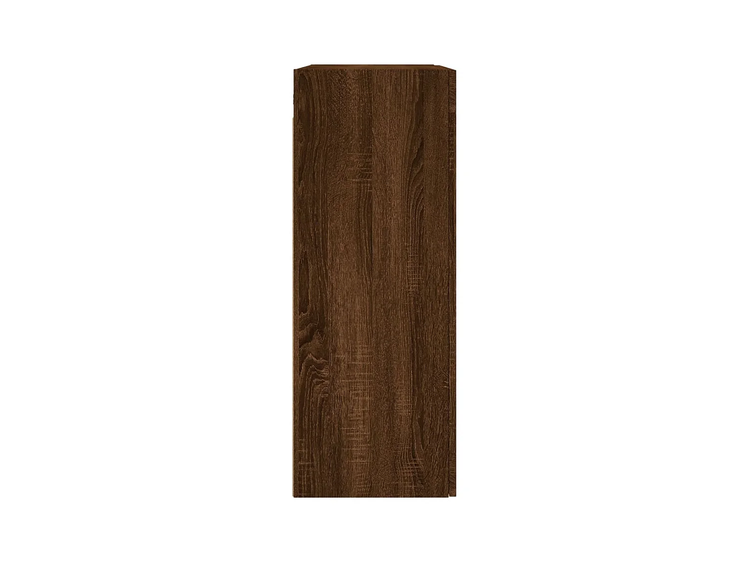 Armoires murales 2 pcs chêne marron bois d'ingénierie