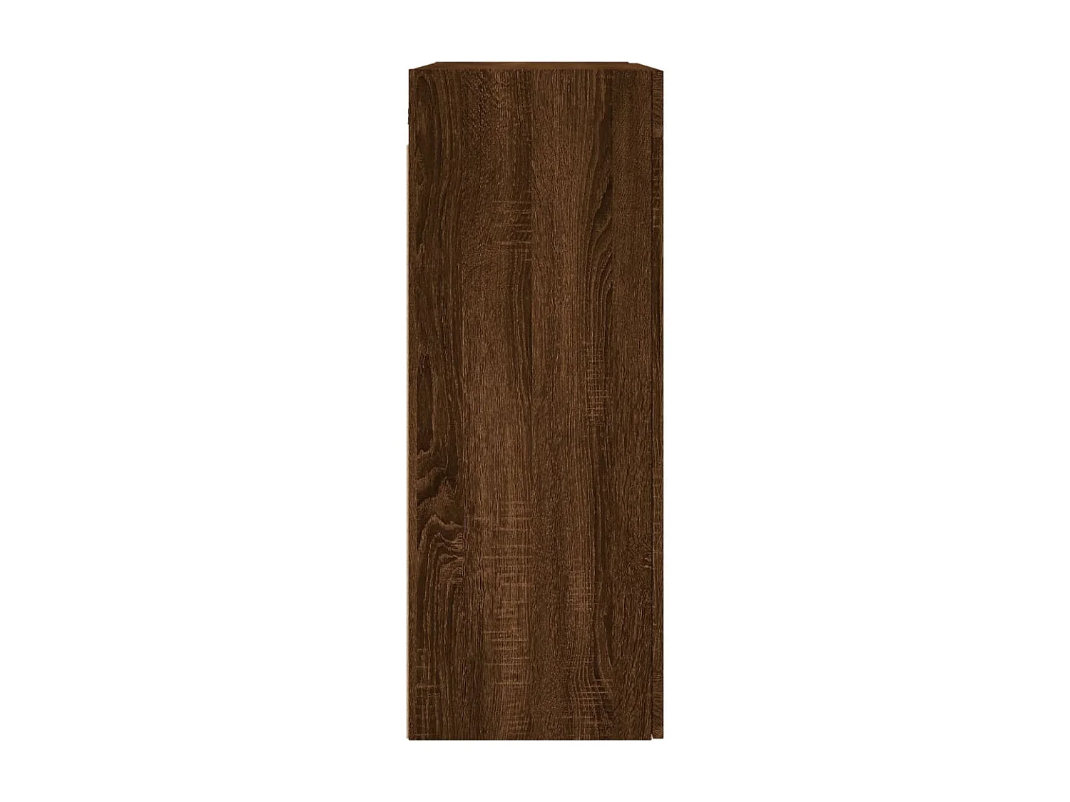 Armoires murales 2 pcs chêne marron bois d'ingénierie