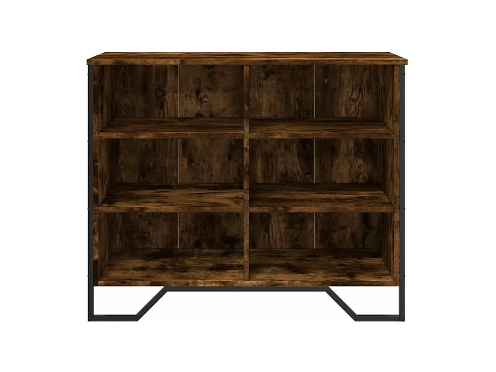 Buffet chêne fumé 91x35,5x74,5 bois d'ingénierie