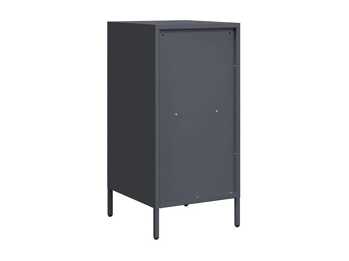 Buffet anthracite 35x39x73,5 acier laminé à froid