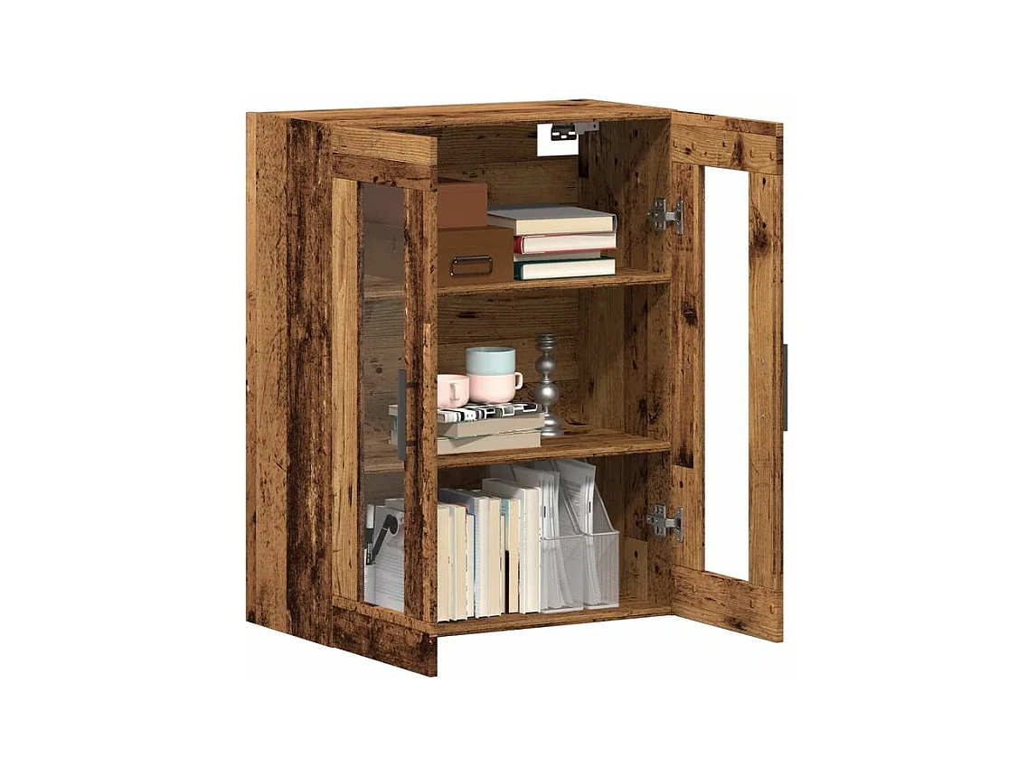 Buffet vieux bois 69,5x34x90 bois d'ingénierie