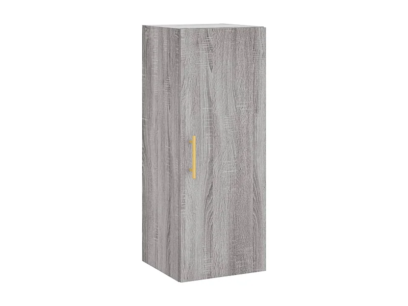 Armoire murale sonoma gris 34,5x34x90