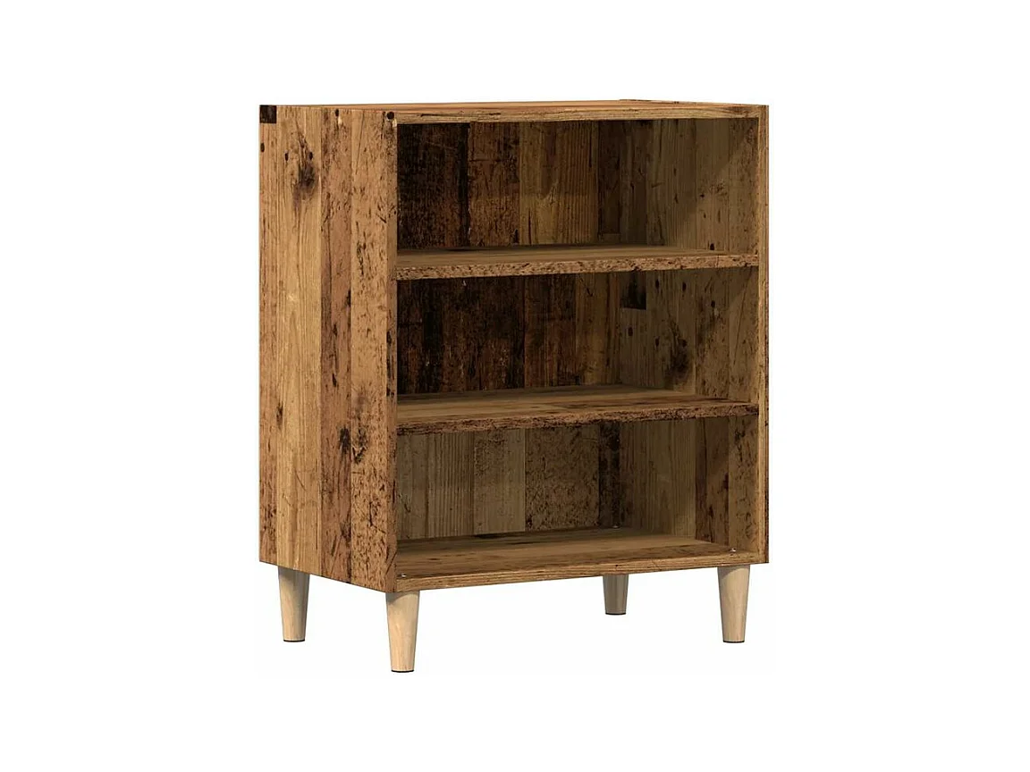 Buffet vieux bois 57x35x75 bois d'ingénierie