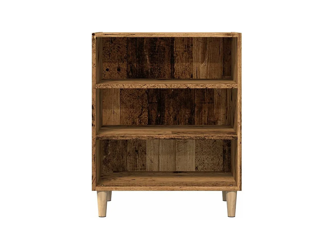 Buffet vieux bois 57x35x75 bois d'ingénierie