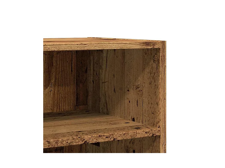 Buffet vieux bois 57x35x75 bois d'ingénierie