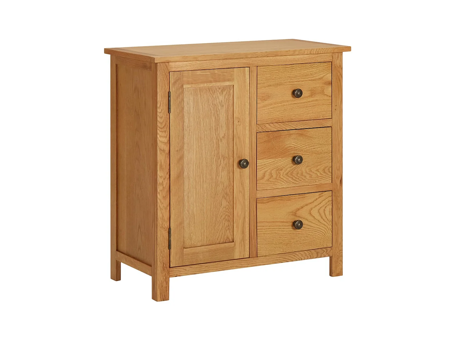 Armoire 70x35x75 Bois de chêne massif 2