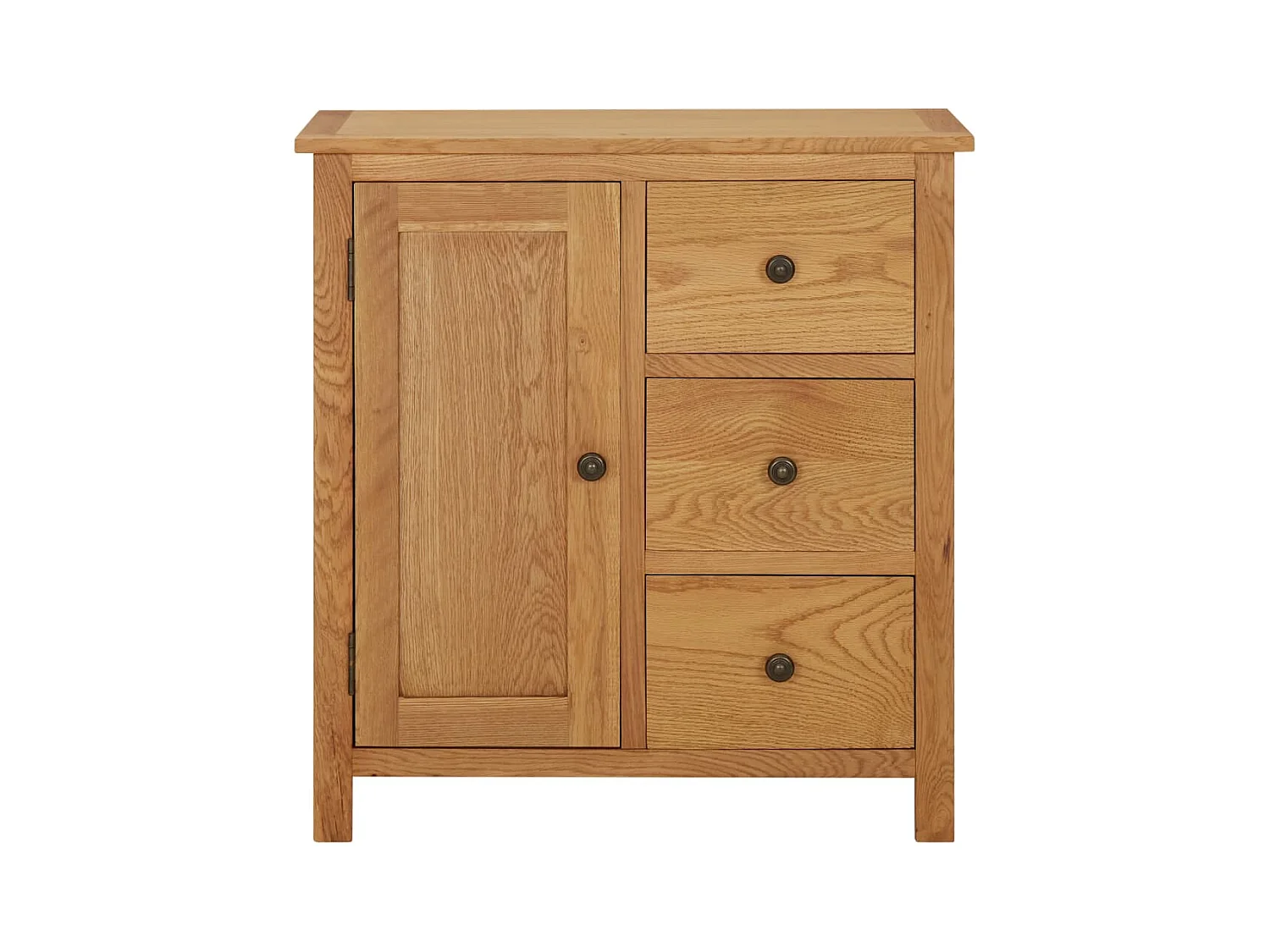 Armoire 70x35x75 Bois de chêne massif 2