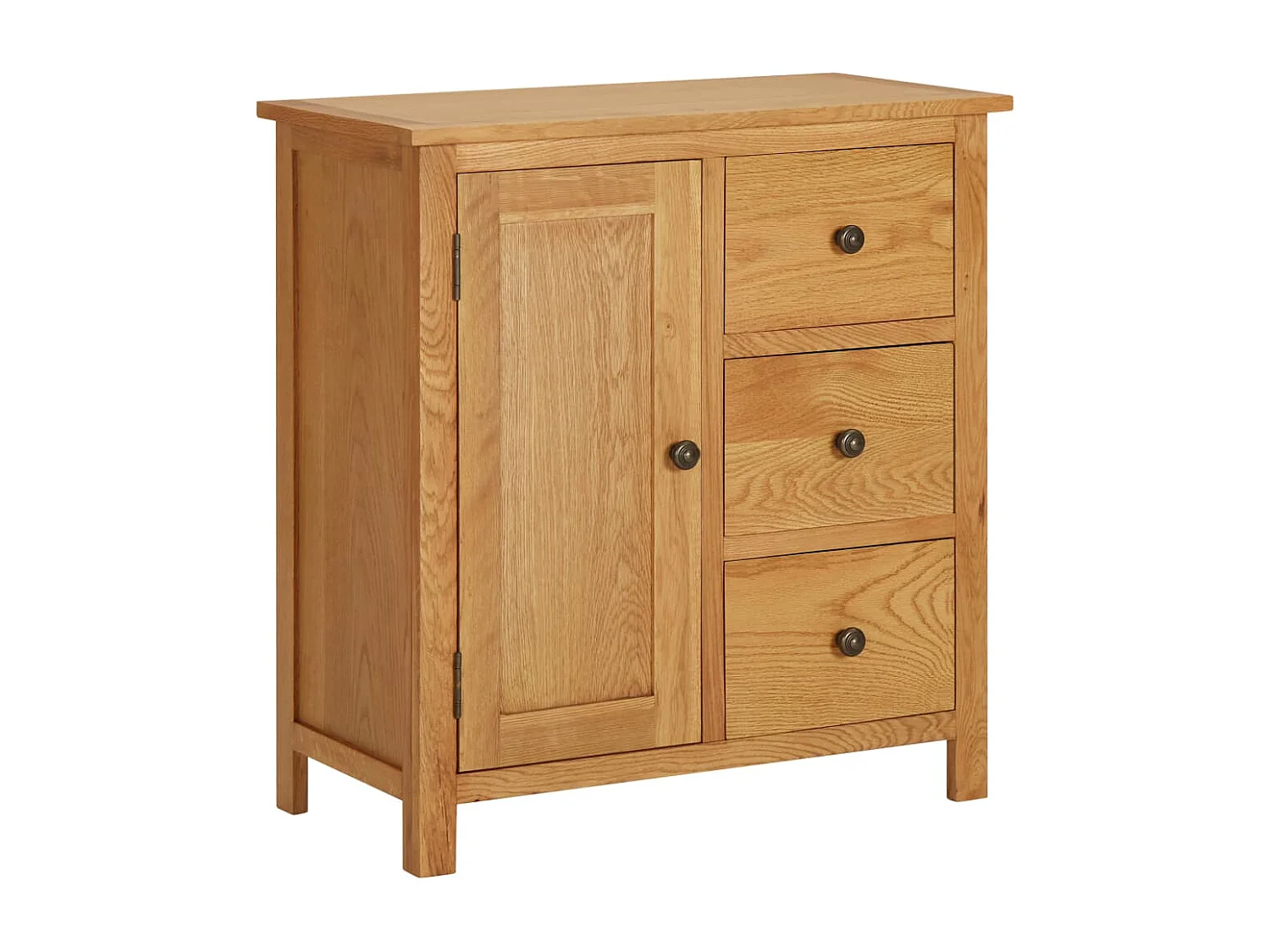 Armoire 70x35x75 Bois de chêne massif 2