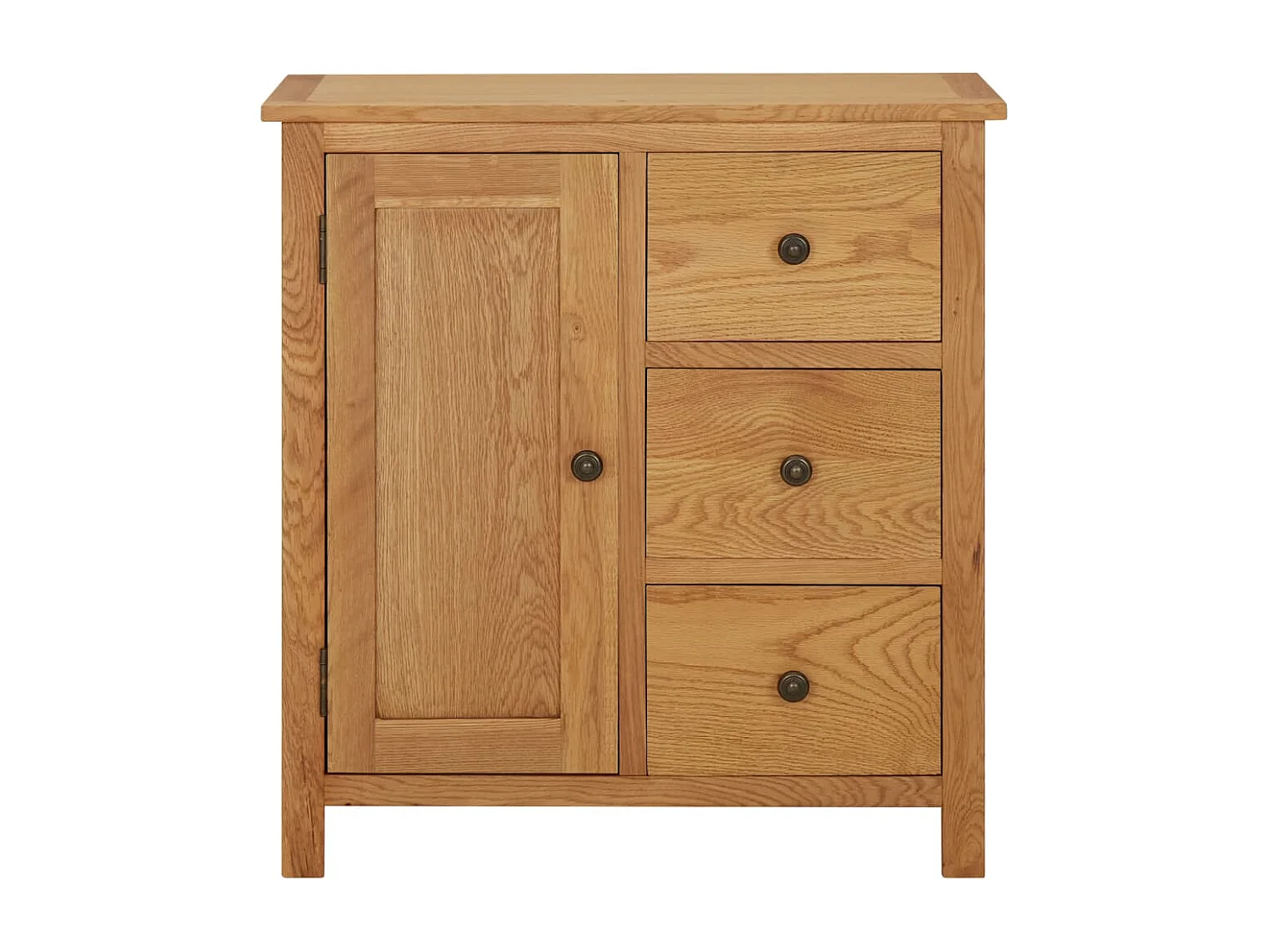 Armoire 70x35x75 Bois de chêne massif 2