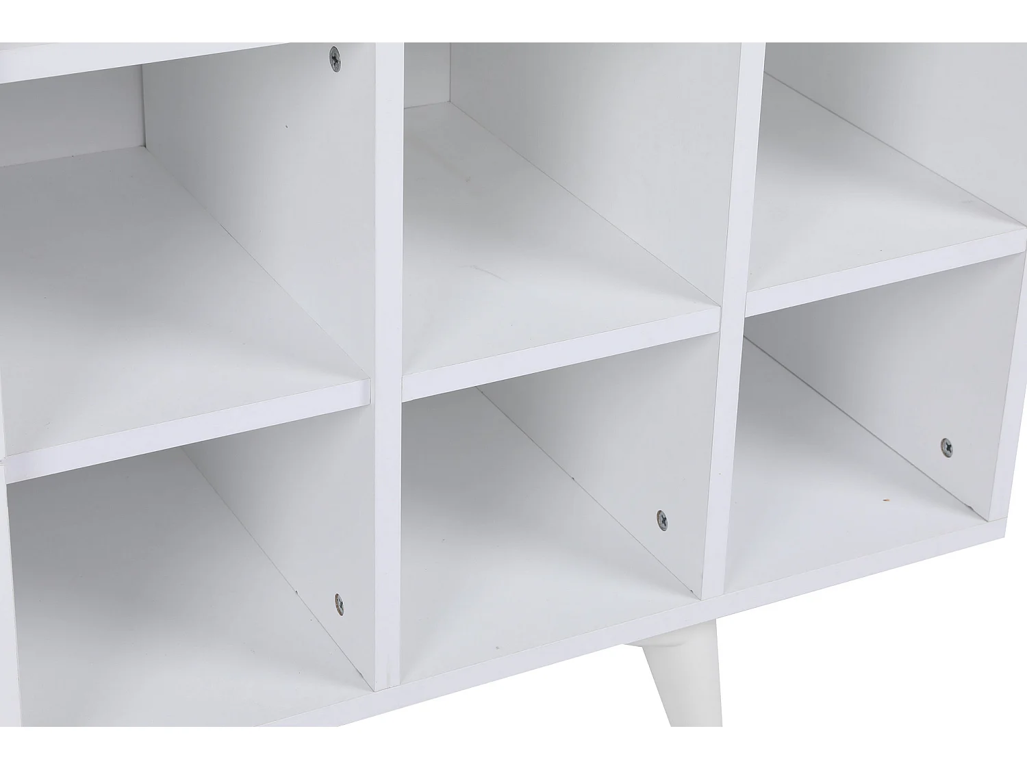 Aparador – 150cm x 42cm x 71cm – Branco – Painel de partículas com revestimento a melamina