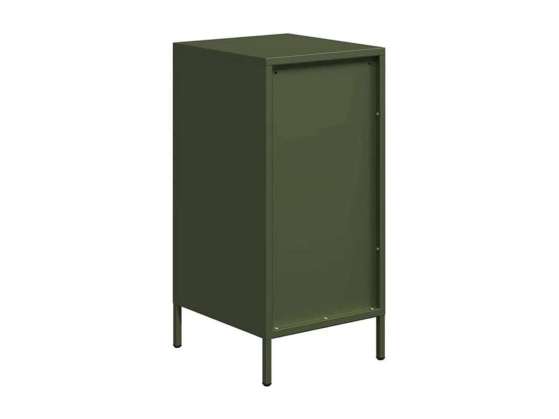 Buffet vert olive 35x39x73,5 acier laminé à froid