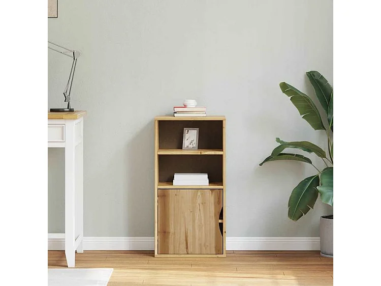 Armoire latérale ODDA 40x24x79 bois massif pin