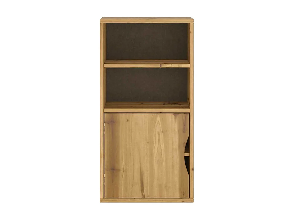 Armoire latérale ODDA 40x24x79 bois massif pin