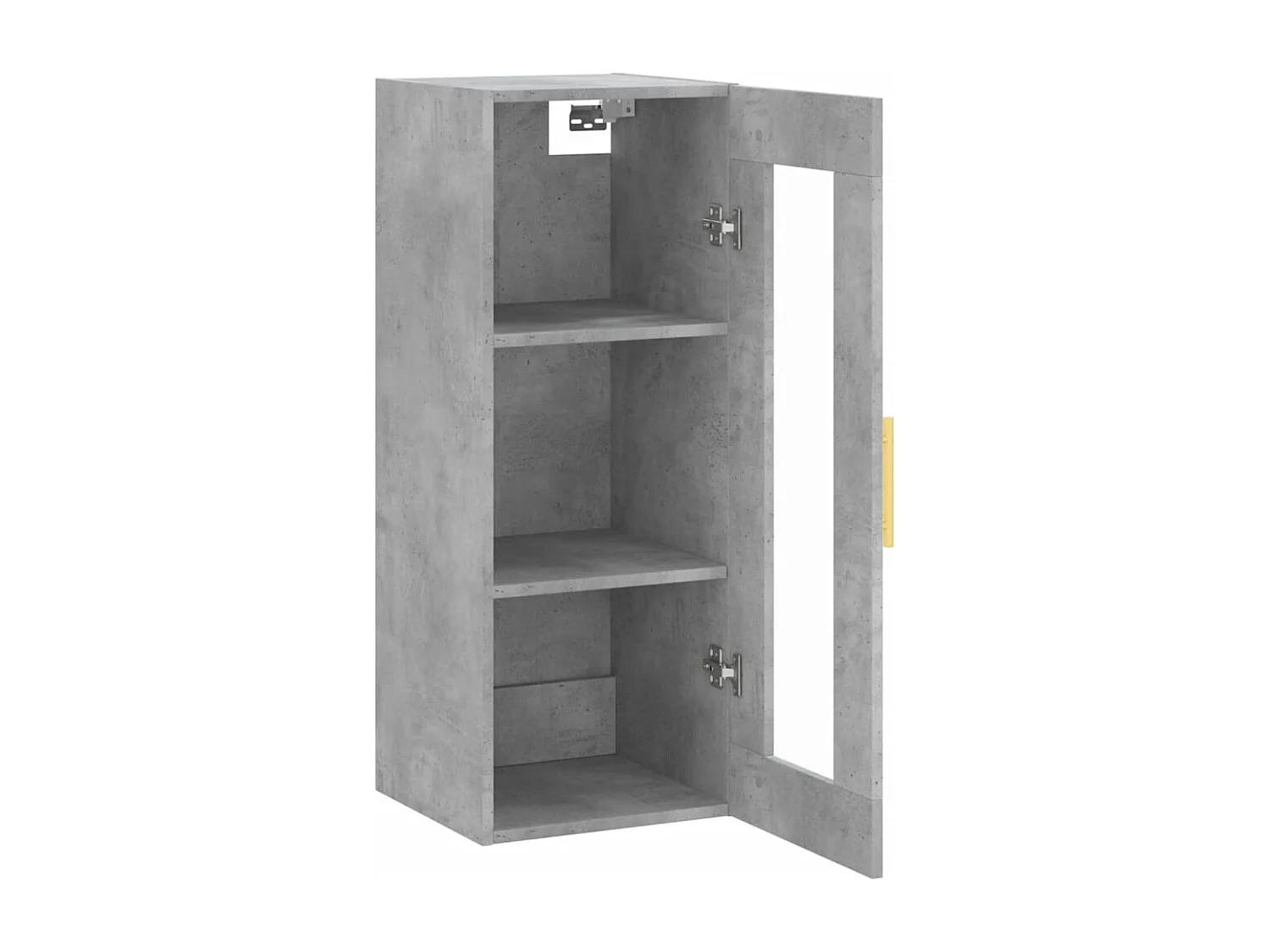 Armoire murale gris béton 34,5x34x90