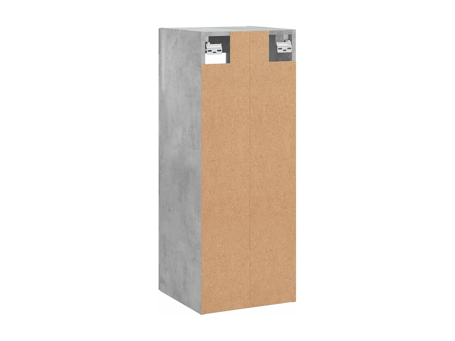Armoire murale gris béton 34,5x34x90