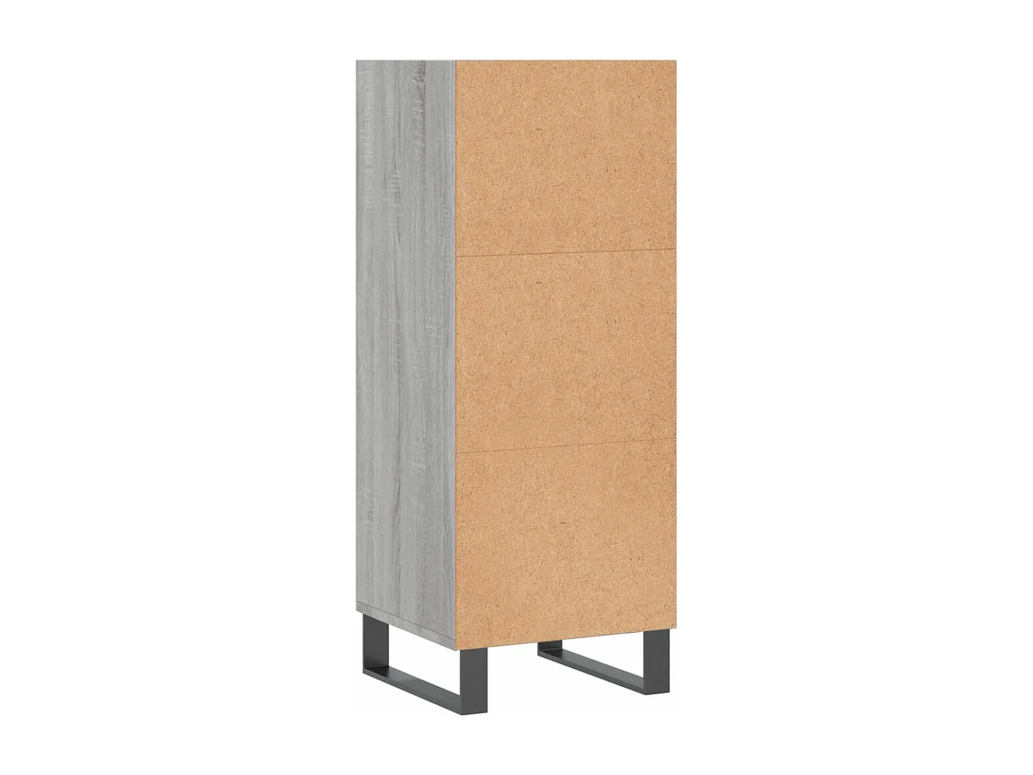 Buffet sonoma gris 34,5x32,5x90 bois d'ingénierie