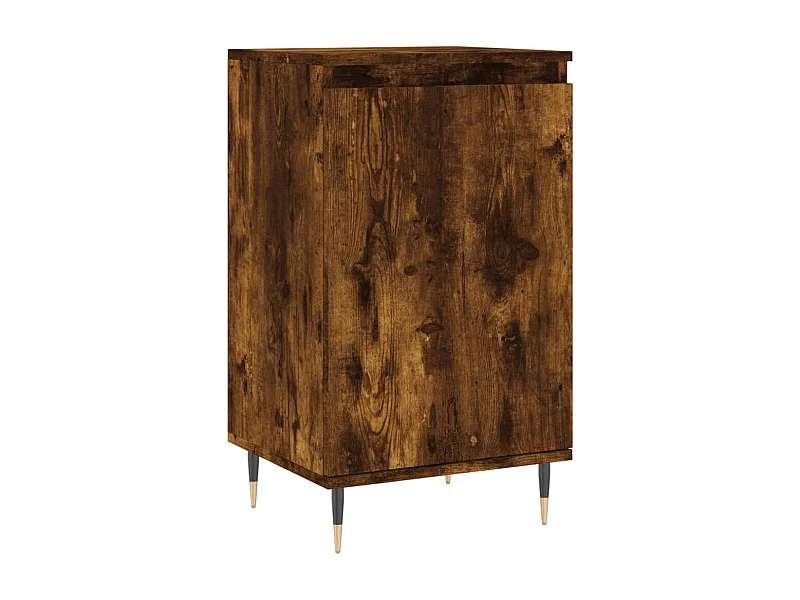 Buffet chêne fumé 40x35x70 bois d'ingénierie