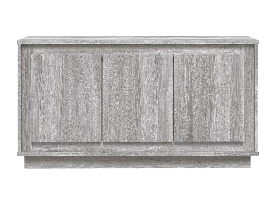 Buffet sonoma gris 102x35x55 bois d'ingénierie