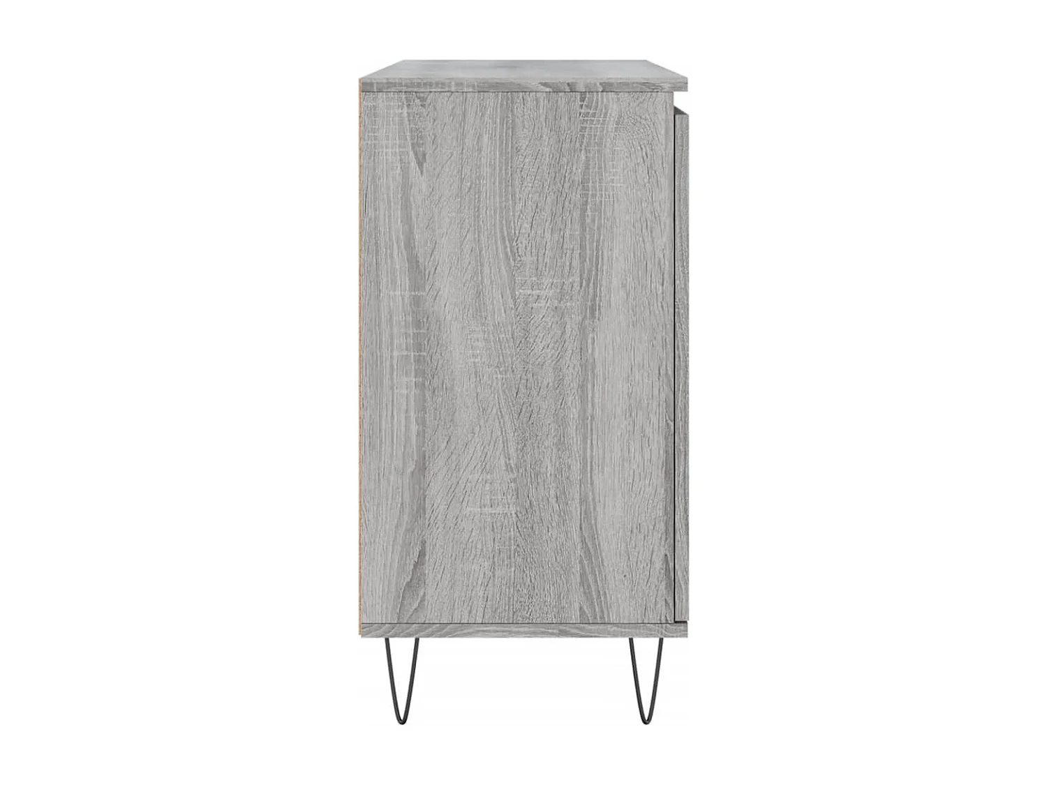 Buffet sonoma gris 104x35x70 bois d'ingénierie