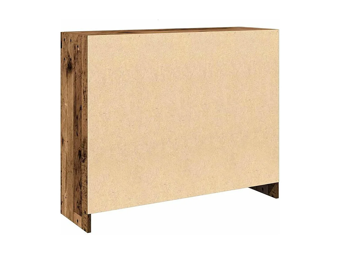 Buffet vieux bois 91x28x75 bois d'ingénierie