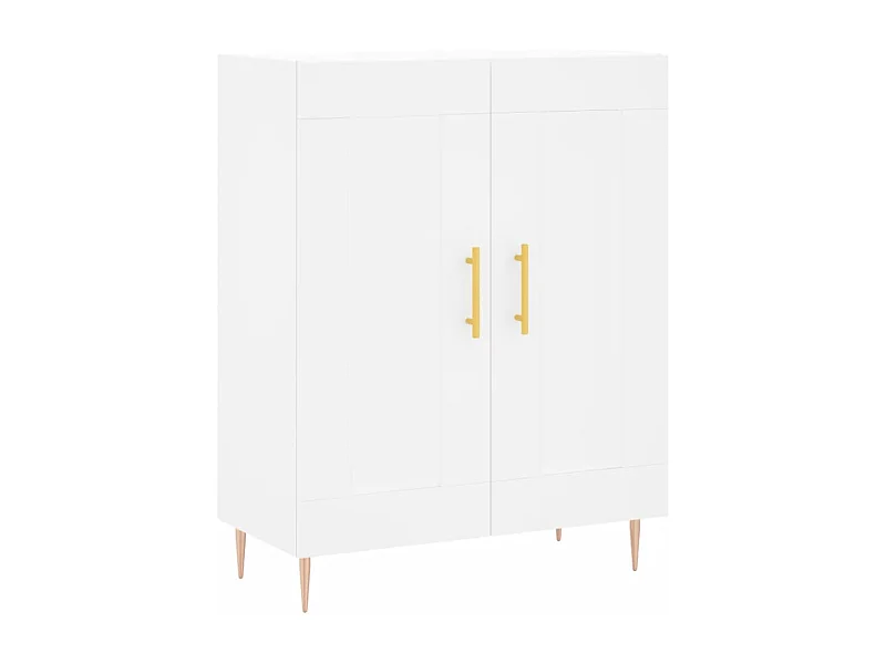 Buffet blanc 69,5x34x90 bois d'ingénierie