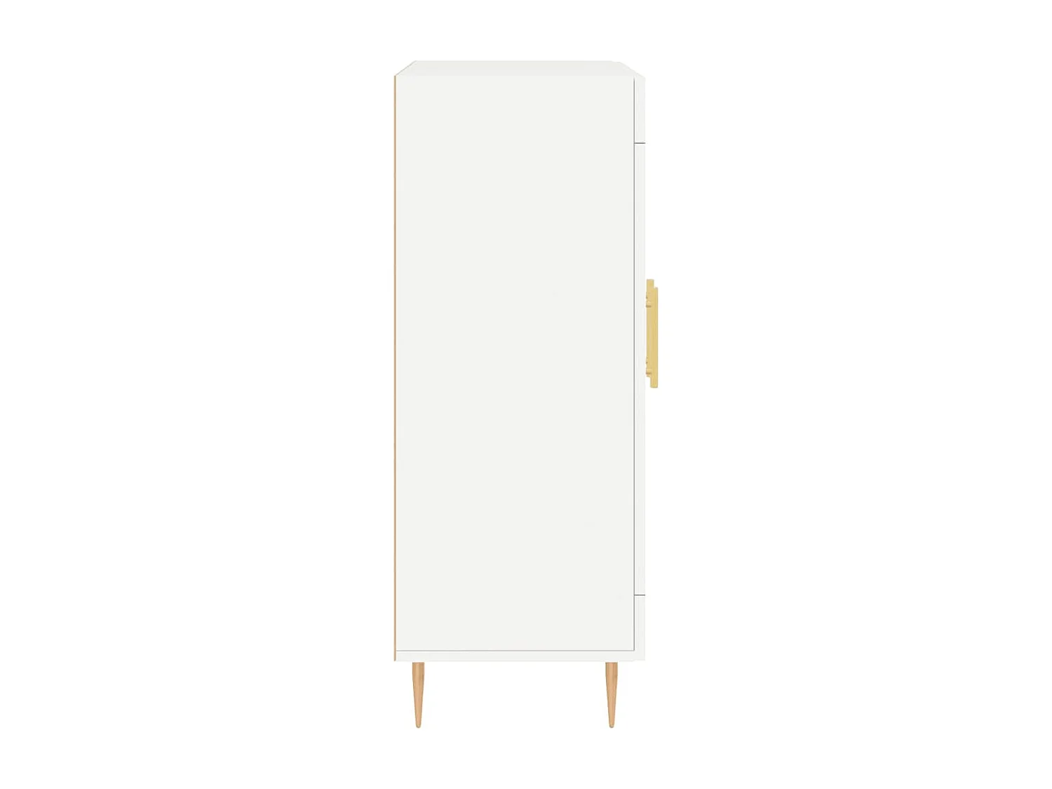 Buffet blanc 69,5x34x90 bois d'ingénierie