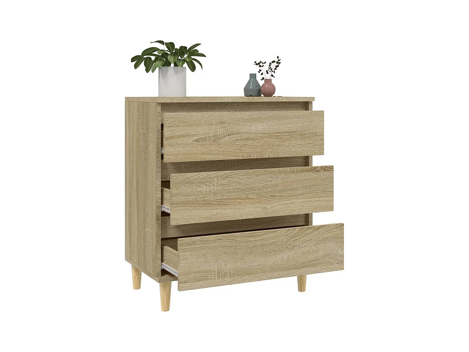 Buffet Chêne sonoma 60x35x70 Bois d'ingénierie