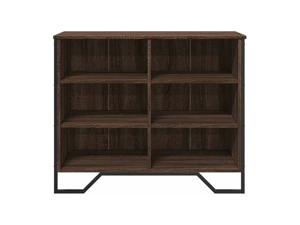 Buffet chêne marron 91x35,5x74,5 bois d'ingénierie