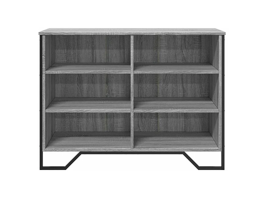 Buffet sonoma gris 101x35,5x74,5 bois d'ingénierie