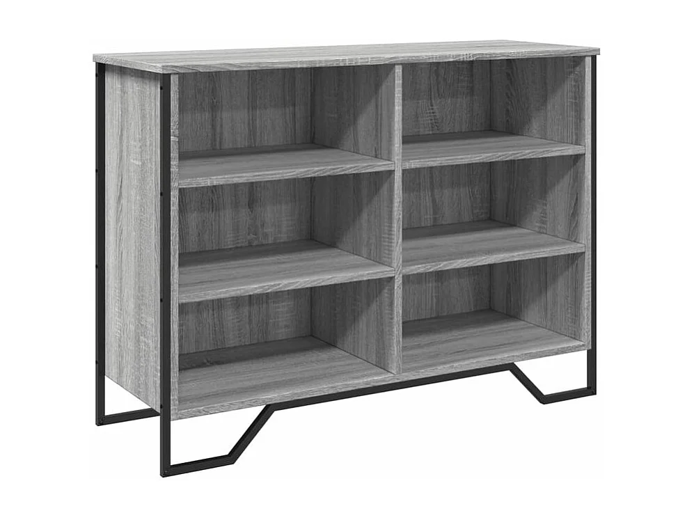 Buffet sonoma gris 101x35,5x74,5 bois d'ingénierie